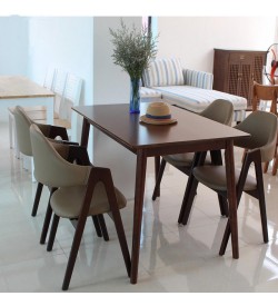 Bộ bàn ghế gỗ bọc nệm BA08NTT