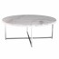 Bàn sofa tròn khung inox đánh bóng NTTD3000